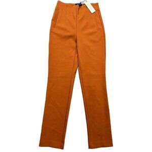 Rachel Zoe Women’s High Waist Brown Ankle Pants Size 2 Stretch